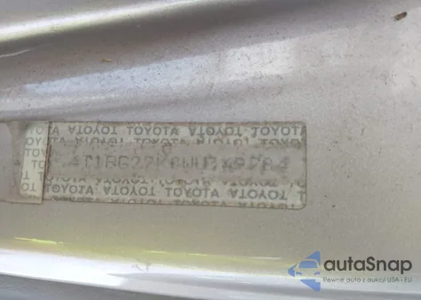 1998 Toyota Camry Le from USA, damaged, VIN 4T1BG22K0WU349784